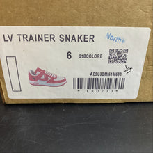 Cargar imagen en el visor de la galería, Louis Vuitton Trainer Snaker x Air Force 1 White Red LK0233