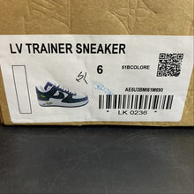 Cargar imagen en el visor de la galería, Louis Vuitton Trainer Snaker x Air Force 1 Black White LK0236