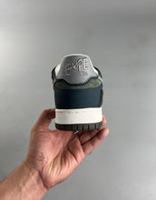 Cargar imagen en el visor de la galería, BAPE Sk8 STA Army Green Dark Blue