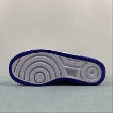 Cargar imagen en el visor de la galería, Air Force 1 Shadow Chenille Swoosh White Blue Tint FJ4567-100