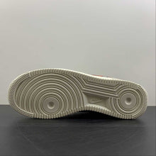 Cargar imagen en el visor de la galería, Air Force 1 07 Low You Love Still I Beige Red Black Customised CW2288-226