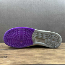 Cargar imagen en el visor de la galería, Air Force 1 07 Low Sacramento Kings Rice White Grey Purple NK6928-205