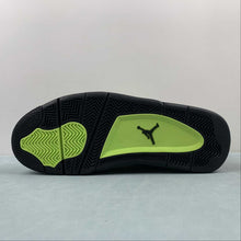Cargar imagen en el visor de la galería, Air Jordan 4 Retro Neon Cool Grey Volt Wolf Anthracite CT5342-007