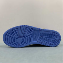 Cargar imagen en el visor de la galería, Air Jordan 1 Low Black University Blue White 553558-041
