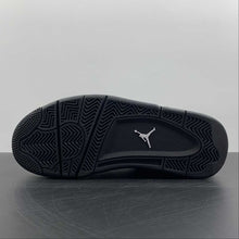 Cargar imagen en el visor de la galería, Air Jordan 4 Retro Gs Black Cat 2020 Light Graphite Black 408452-010