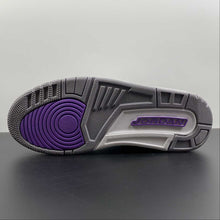 Cargar imagen en el visor de la galería, Air Jordan 3 Retro Dark Iris Cement Grey White Black CT8532-105