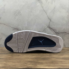 Cargar imagen en el visor de la galería, Air Jordan 4 Retro Ls Legend Blue Midnight White Navy 314254-107