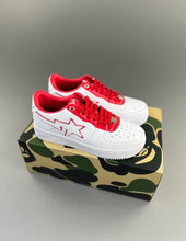 Cargar imagen en el visor de la galería, BAPE STA Patent Leather White Red