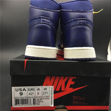 Cargar imagen en el visor de la galería, Air Jordan 1 Retro High OG x Swoosh Blue 555088-400