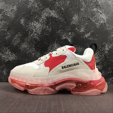 Cargar imagen en el visor de la galería, Balenciaga Triple S Blancas-Roja