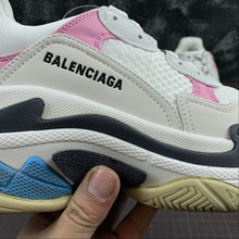Cargar imagen en el visor de la galería, Balenciaga Triple S Blanco-Rosa