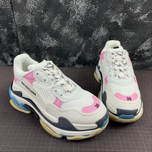 Cargar imagen en el visor de la galería, Balenciaga Triple S Blanco-Rosa