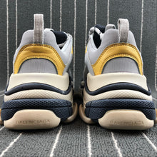 Cargar imagen en el visor de la galería, Balenciaga Triple S Gris-Amarillo