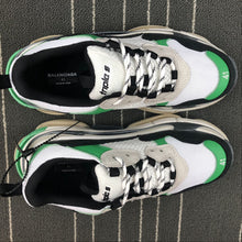 Cargar imagen en el visor de la galería, Balenciaga Triple S Blanco-Verde