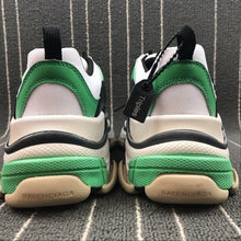 Cargar imagen en el visor de la galería, Balenciaga Triple S Blanco-Verde