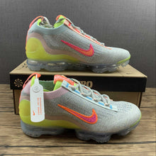 Cargar imagen en el visor de la galería, Air VaporMax 2021 FK Grey Pink Fluorescent Green DH4088-002