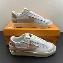 Cargar imagen en el visor de la galería, Blazer Low 77 Jumbo White Pink Oxford-Rose Whisper