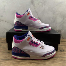 Cargar imagen en el visor de la galería, Air Jordan 3 Retro Barely Grape Hyper Crimson 441140-500