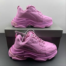 Cargar imagen en el visor de la galería, Balenciaga Tripe S Pink Leather