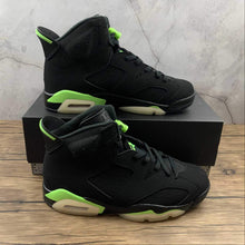 Cargar imagen en el visor de la galería, Air Jordan 6 Retro Black Electric Green CT8529-003