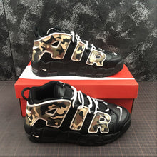 Cargar imagen en el visor de la galería, Air More Uptempo QS Black Sail Lt British Tan CJ0930-001