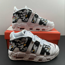 Cargar imagen en el visor de la galería, Air More Uptempo White Black Red DM8150-100
