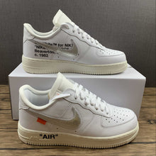 Cargar imagen en el visor de la galería, Air Force 1 07 Off-White White-Metallic Silver-Sail AO4297-100