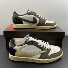 Cargar imagen en el visor de la galería, Air Jordan 1 Retro Low OG SP “Travis Scott” Black Brown Barb DM7866-851