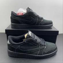 Cargar imagen en el visor de la galería, Air Jordan 1 Retro Low OG SP “Travis Scott” Black Phantom-Black DM7866-001