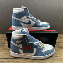 Cargar imagen en el visor de la galería, Air Jordan 1 Retro High OG Denim White (2021) DM9036-104