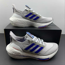 Cargar imagen en el visor de la galería, Adidas UltraBoost 21 Kansas Grey Royal Blue GX7969