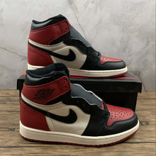 Cargar imagen en el visor de la galería, Air Jordan 1 High OG Gym Red Black-Summit White 555088-610