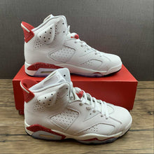 Cargar imagen en el visor de la galería, Air Jordan 6 Retro White University Red Black CT8529-162