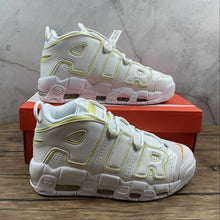 Cargar imagen en el visor de la galería, Air More Uptempo Summit White Opti Yellow DM3035 100