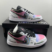 Cargar imagen en el visor de la galería, Air Jordan 1 Low “The Future” Pink Blue 553558-062