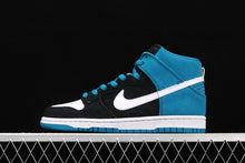 Cargar imagen en el visor de la galería, Dunk High Pro SB Black White Blue Deep