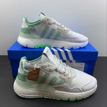 Cargar imagen en el visor de la galería, Adidas Nite Jogger White Green FW6715