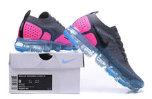 Cargar imagen en el visor de la galería, Air VaporMax Flyknit 2.0 Grey Pink Blue Black