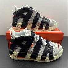 Cargar imagen en el visor de la galería, Air More Uptempo Hoops Gray White-Black DX3360-001