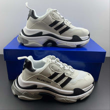 Cargar imagen en el visor de la galería, Balenciaga Tripe S x Adidas White Black Grey