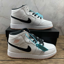 Cargar imagen en el visor de la galería, Air Jordan 1 Mid White Anthracite Arctic Orange (2021) 554725 180