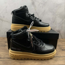 Cargar imagen en el visor de la galería, Air Force 1 GORE-TEX BOOT Black Anthracite-Gum Medium Brown CT2815-001