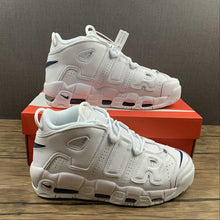 Cargar imagen en el visor de la galería, Air More Uptempo White Mignight Navy-White DH9719-100