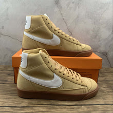 Cargar imagen en el visor de la galería, Blazer Mid 77 Suede Wheat Gum Twine Summit White