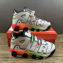 Cargar imagen en el visor de la galería, Air More Uptempo 96 Ghost Swoosh White White White Total Orange DV1233-111