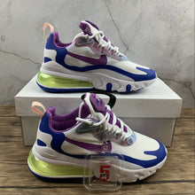 Cargar imagen en el visor de la galería, Air Max 270 React Easter White Blue Purple CW0630-100