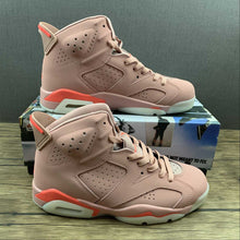 Cargar imagen en el visor de la galería, Air Jordan 6 Retro NGR Rust Pink Bright Crimson CI0550-600