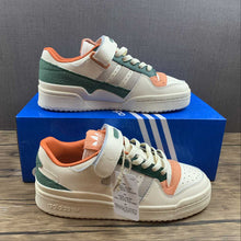 Cargar imagen en el visor de la galería, Adidas Forum 84 Low White Green Orange GY4125