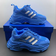 Cargar imagen en el visor de la galería, Balenciaga Tripe S x Adidas Blue Saphir