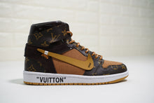 Cargar imagen en el visor de la galería, Air Jordan 1 High OG NRG OW Louis Vuitton Coffee Bronw AO0818-158